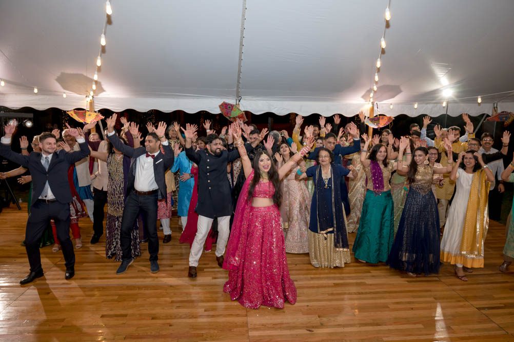 Indian Wedding Sangeet Sudbury Massachusetts 8