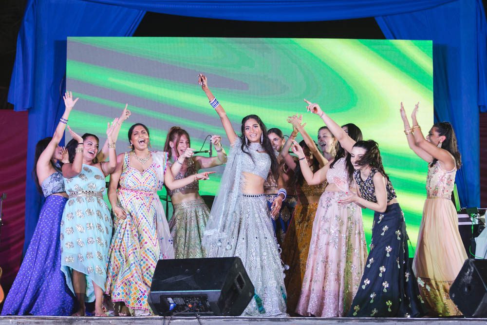 Indian Wedding Sangeet Turks and Caicos Islands 10