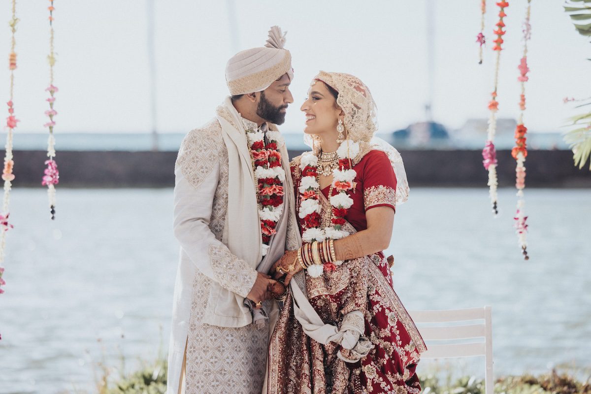 Indian Wedding Waikoloa Beach Marriott Resort Spa wedding ceremony P.taufiq