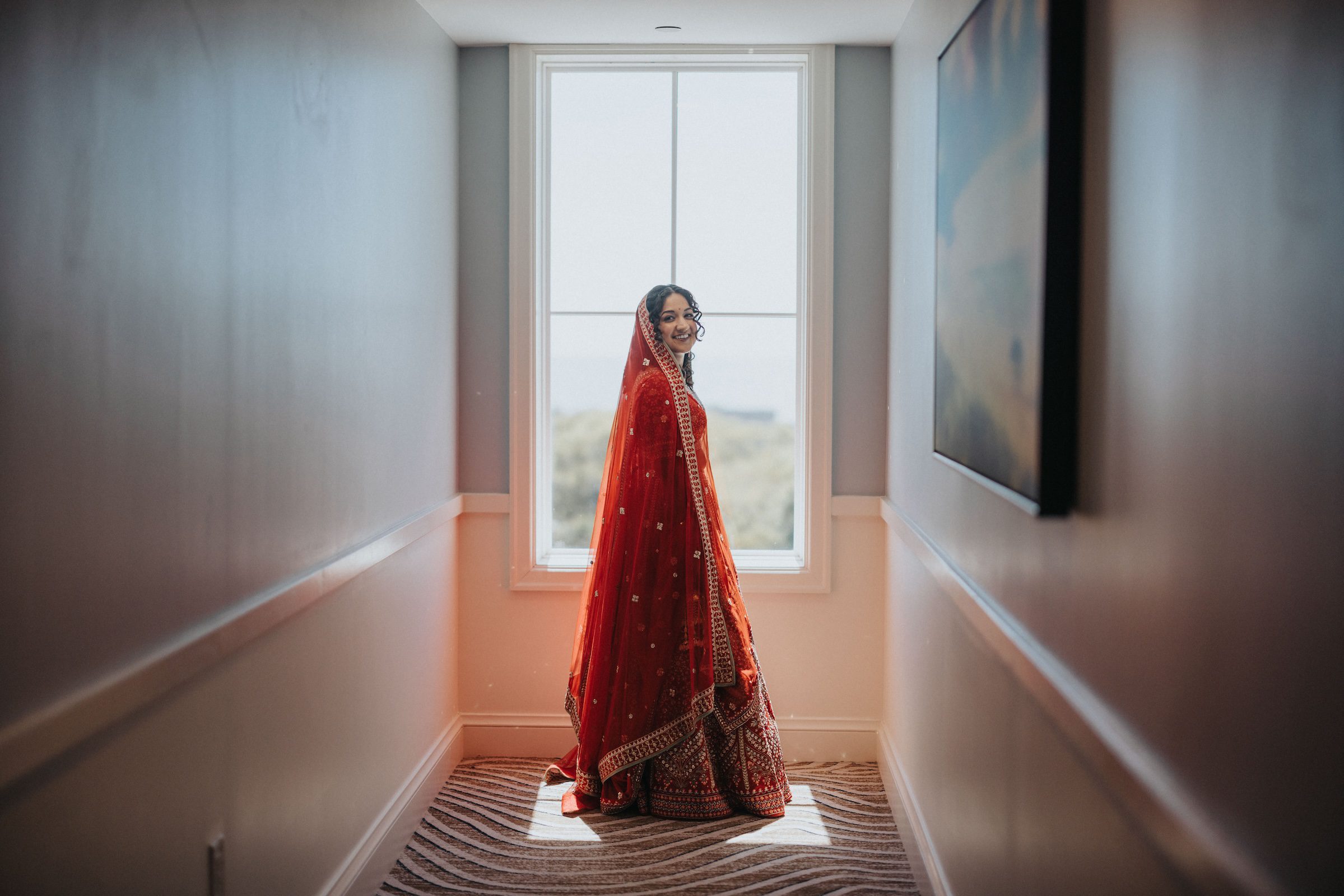 Indian Wedding Wild Dunes Resort Isle of Palms Bridal Look P.taufiq
