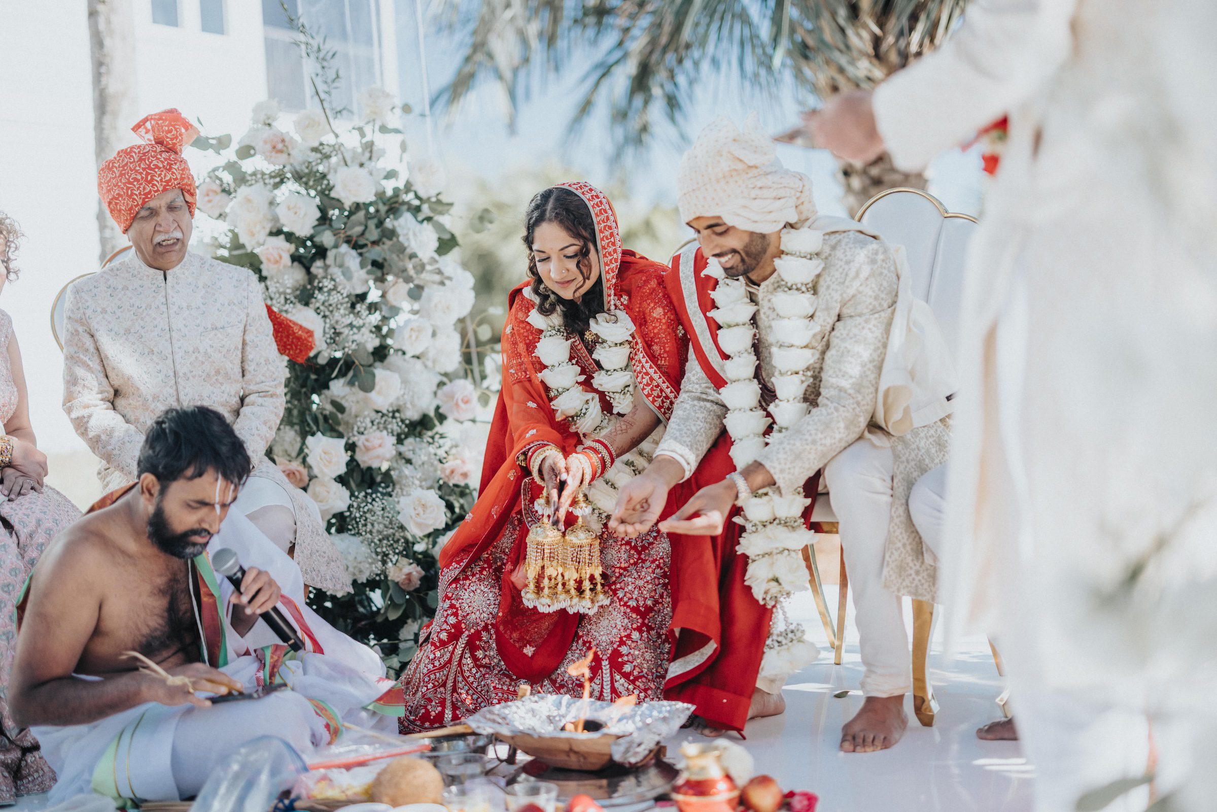 Indian Wedding Wild Dunes Resort Isle of Palms Kanyadaan P.taufiq