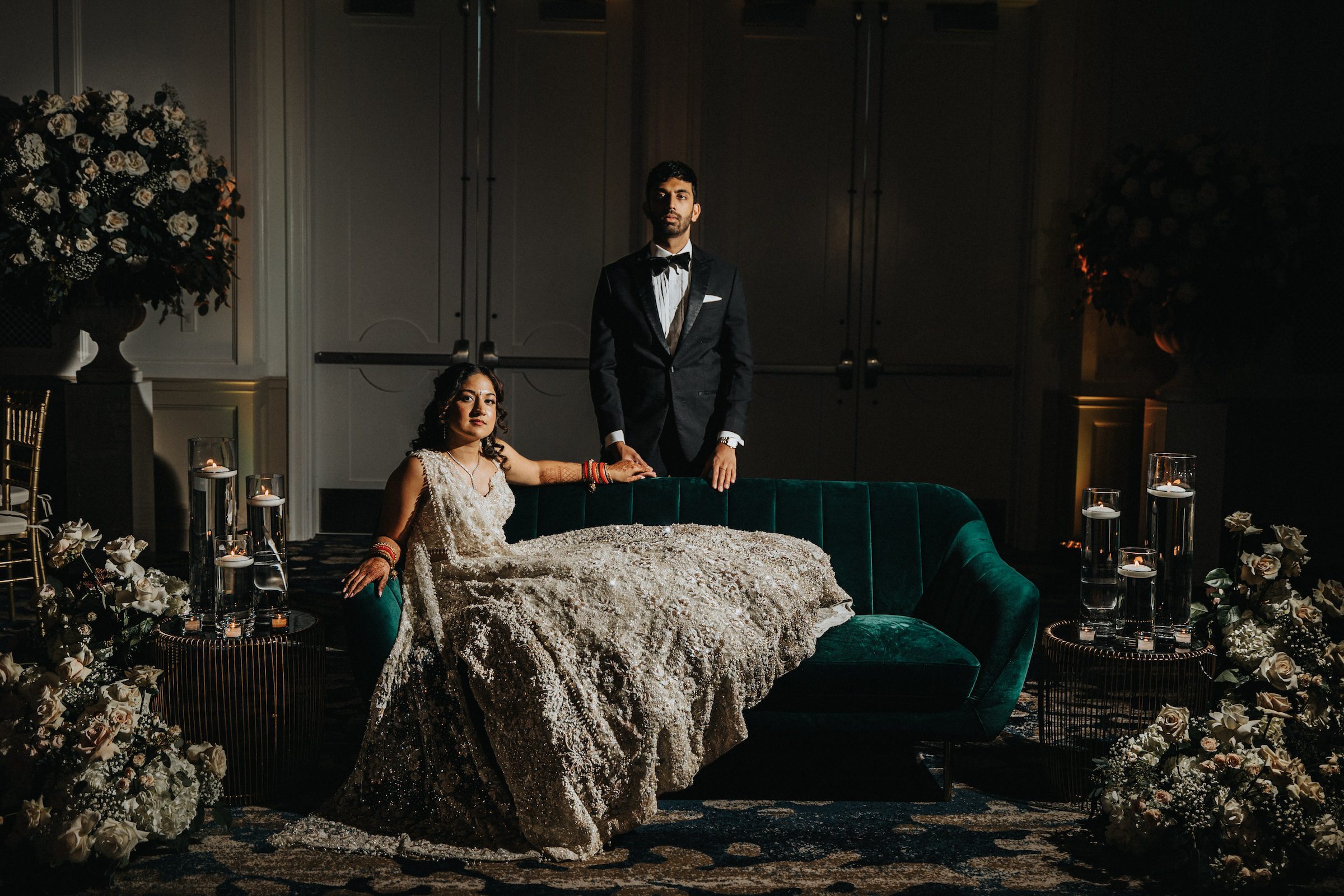 Indian Wedding Wild Dunes Resort Isle of Palms Wedding Potrait P.taufiq