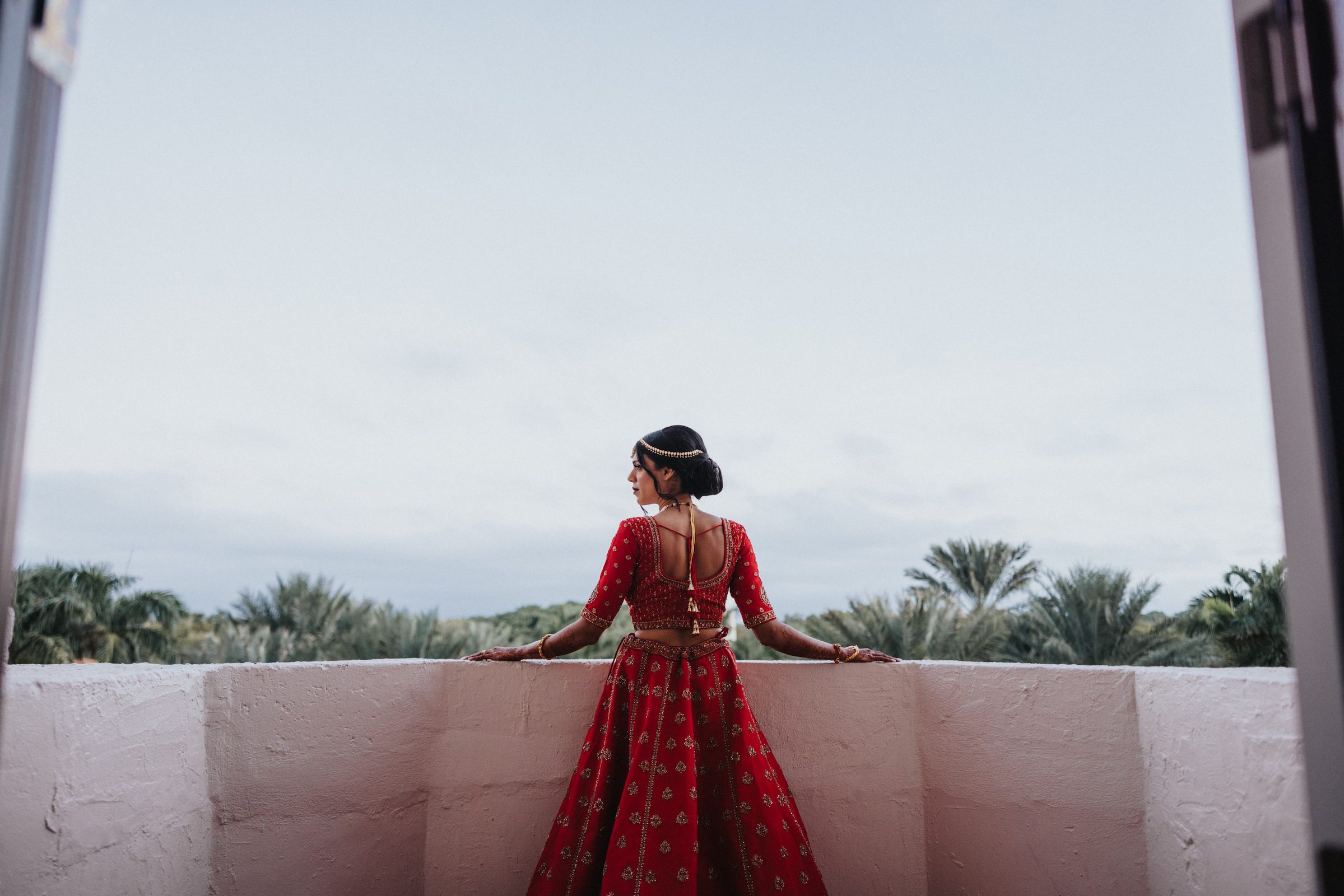 Indian wedding Biltmore Hotel Miami Coral Gable Bridal editorial shoot P.Taufiq