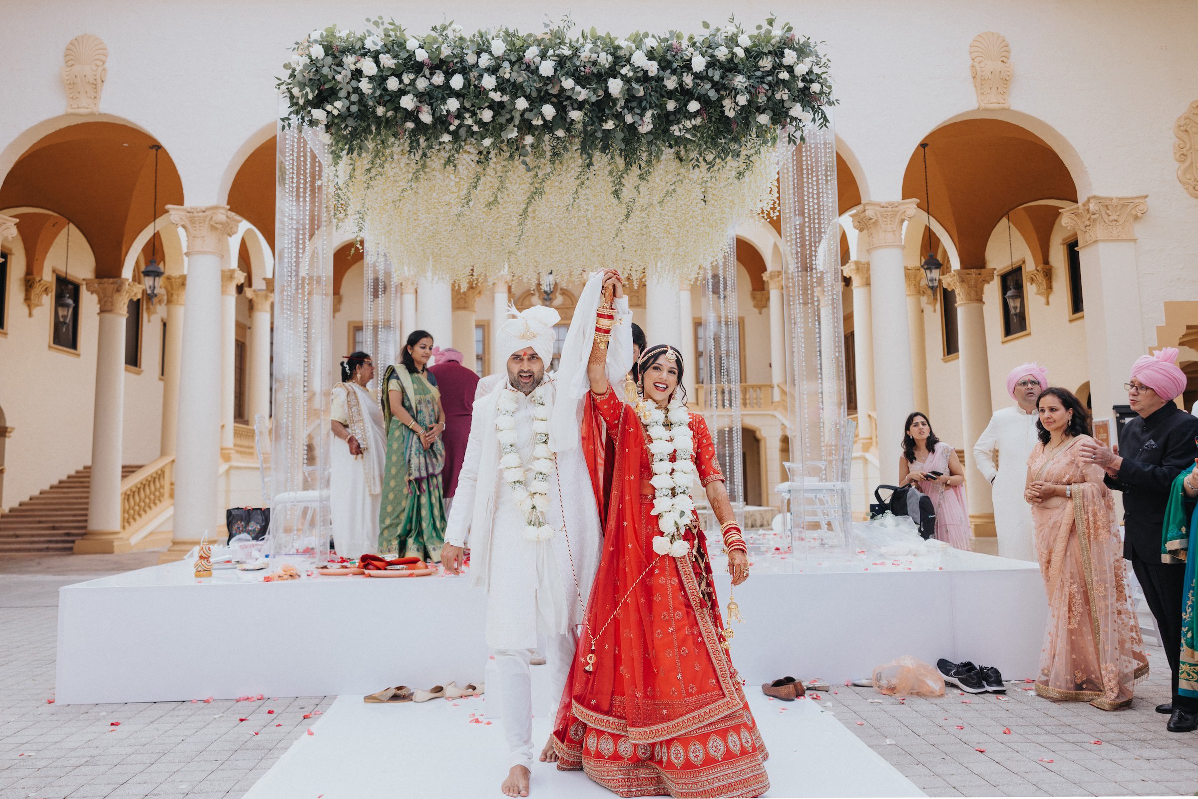 Indian wedding Biltmore Hotel Miami Coral Gable Wedding ceremony P.Taufiq