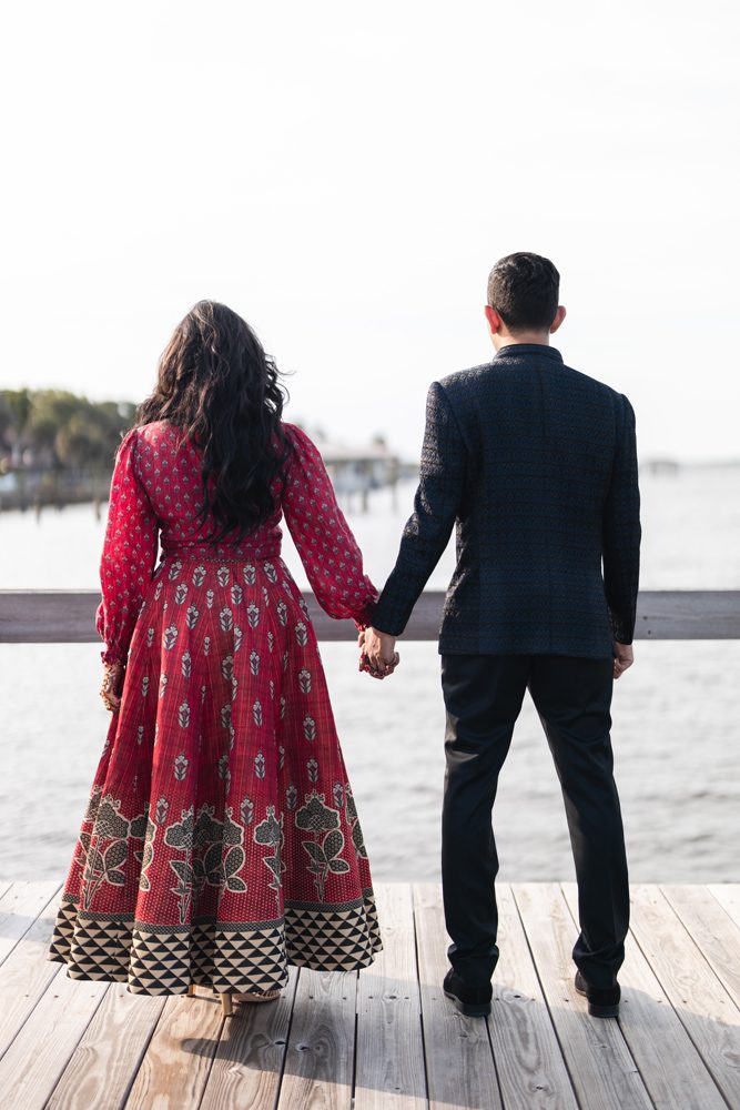 Indian wedding Couples Portrait Hilton Daytona Beach Oceanfront Resort 10