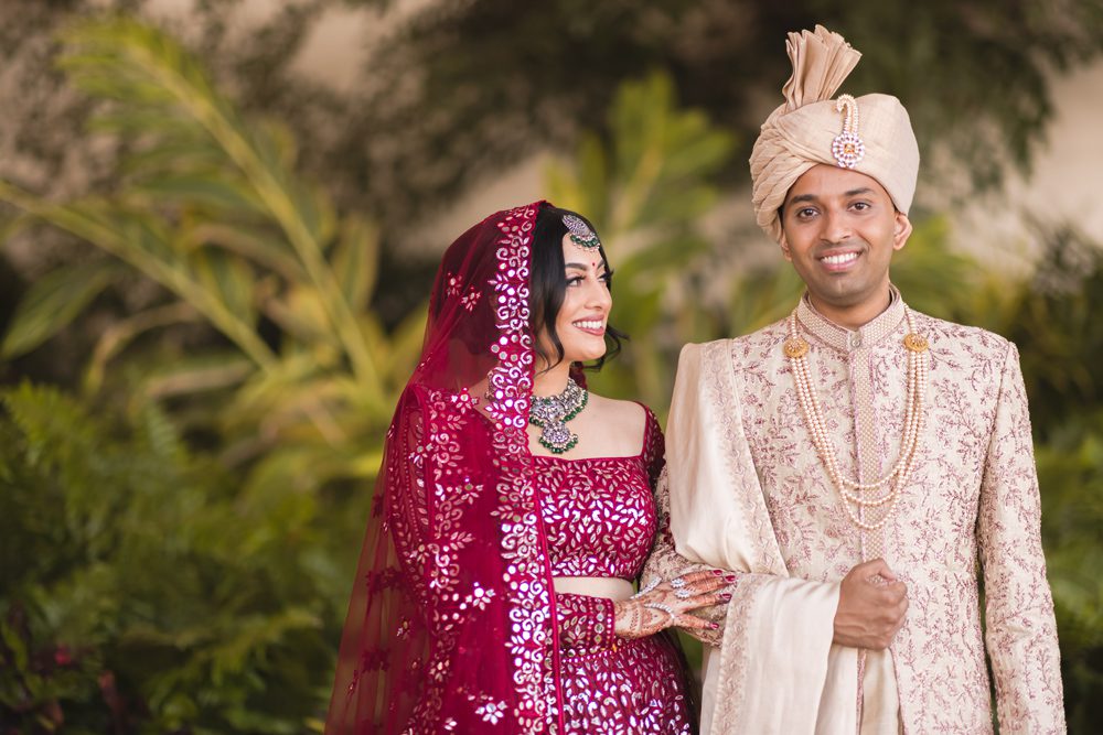 Indian wedding First Look Hilton Daytona Beach Oceanfront Resort 3