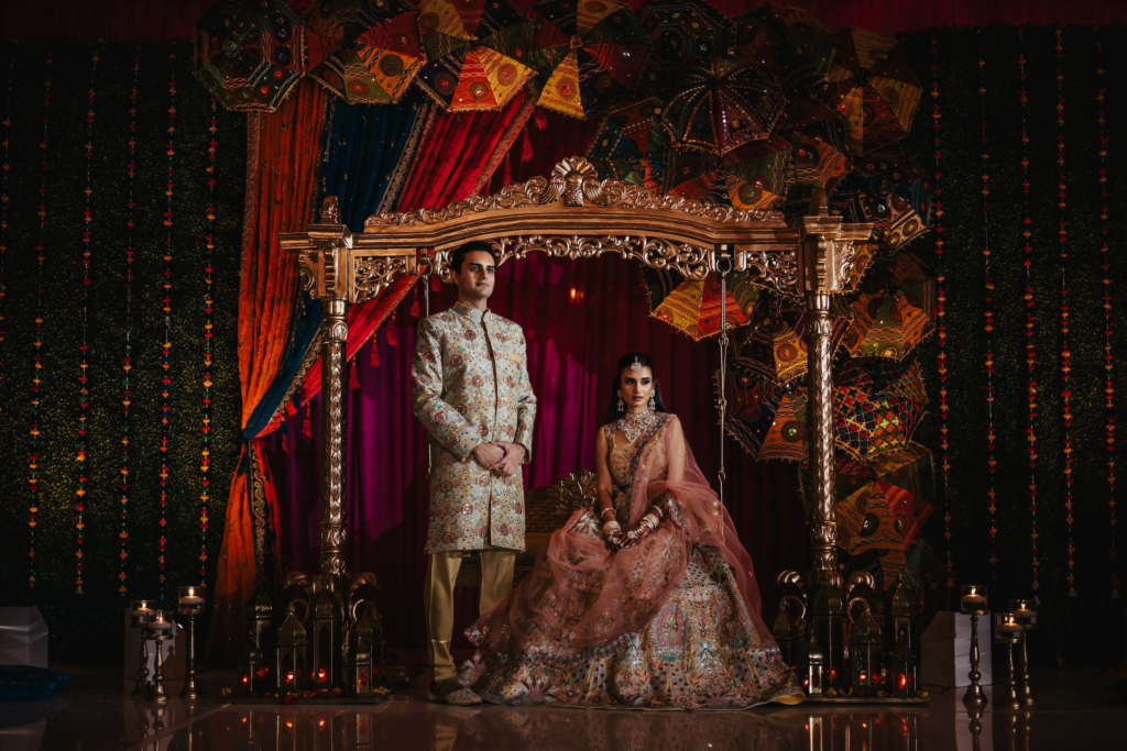 Indian wedding Hilton Pearl River Ceremony P.taufiq