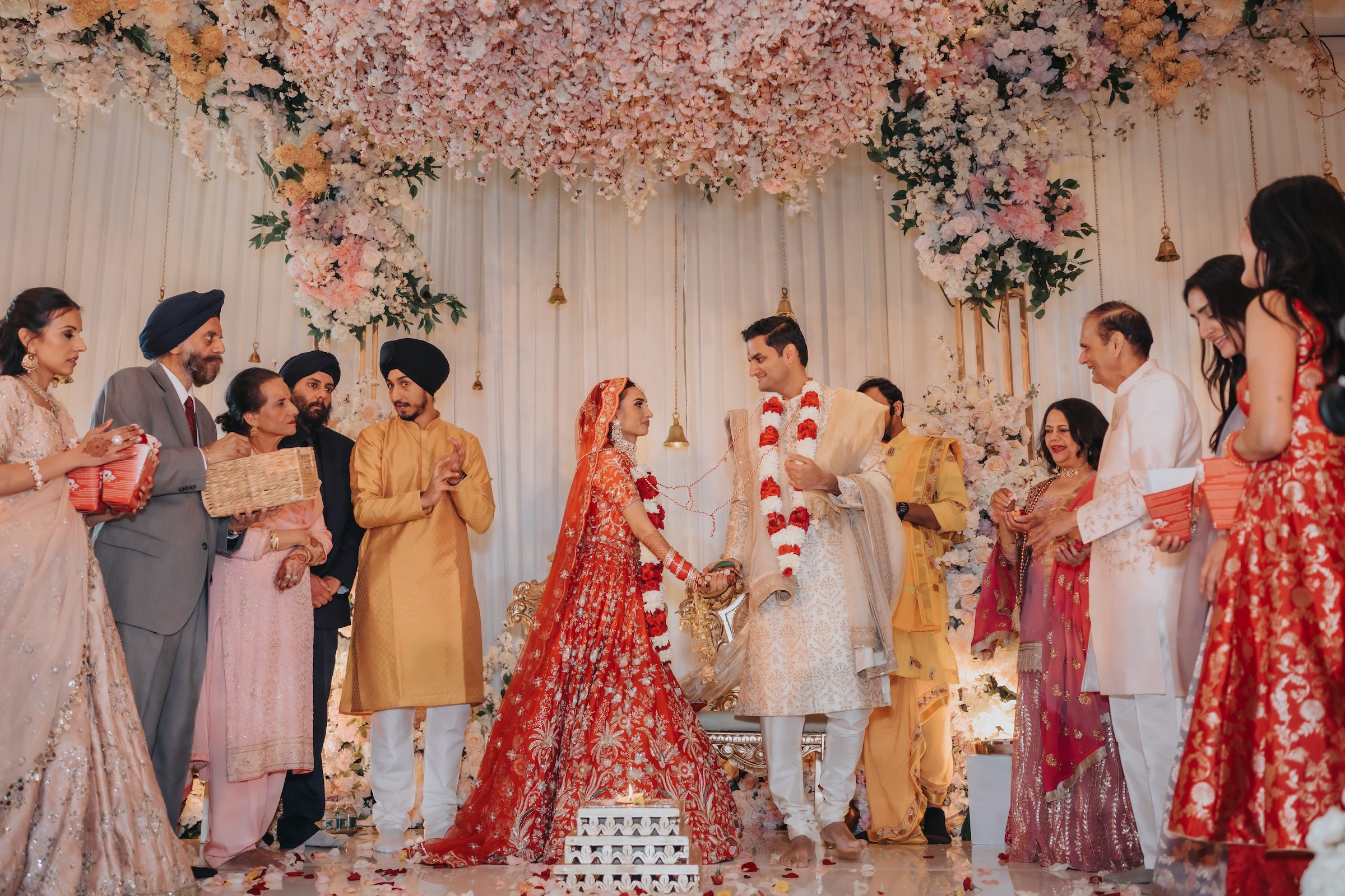 Indian wedding Hilton Pearl River Pheras P.taufiq