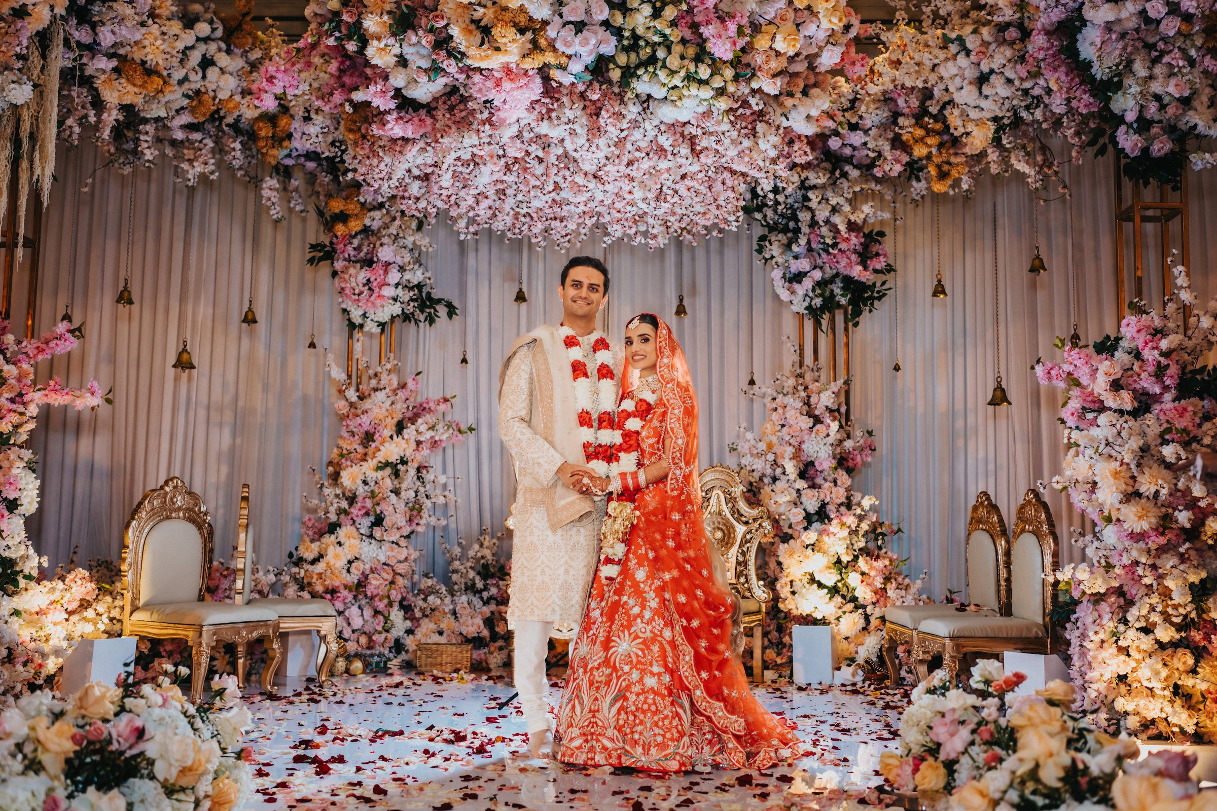 Indian wedding Hilton Pearl River Wedding Ceremony P.taufiq