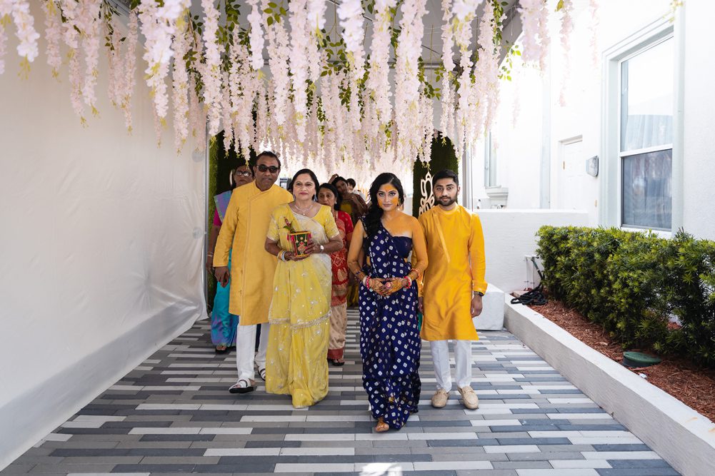 Indian wedding Pithi Hilton Daytona Beach Oceanfront Resort 4