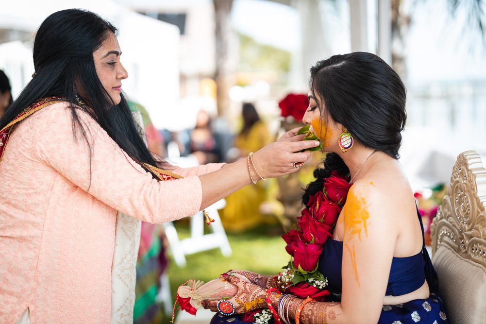 Indian wedding Pithi Hilton Daytona Beach Oceanfront Resort 8