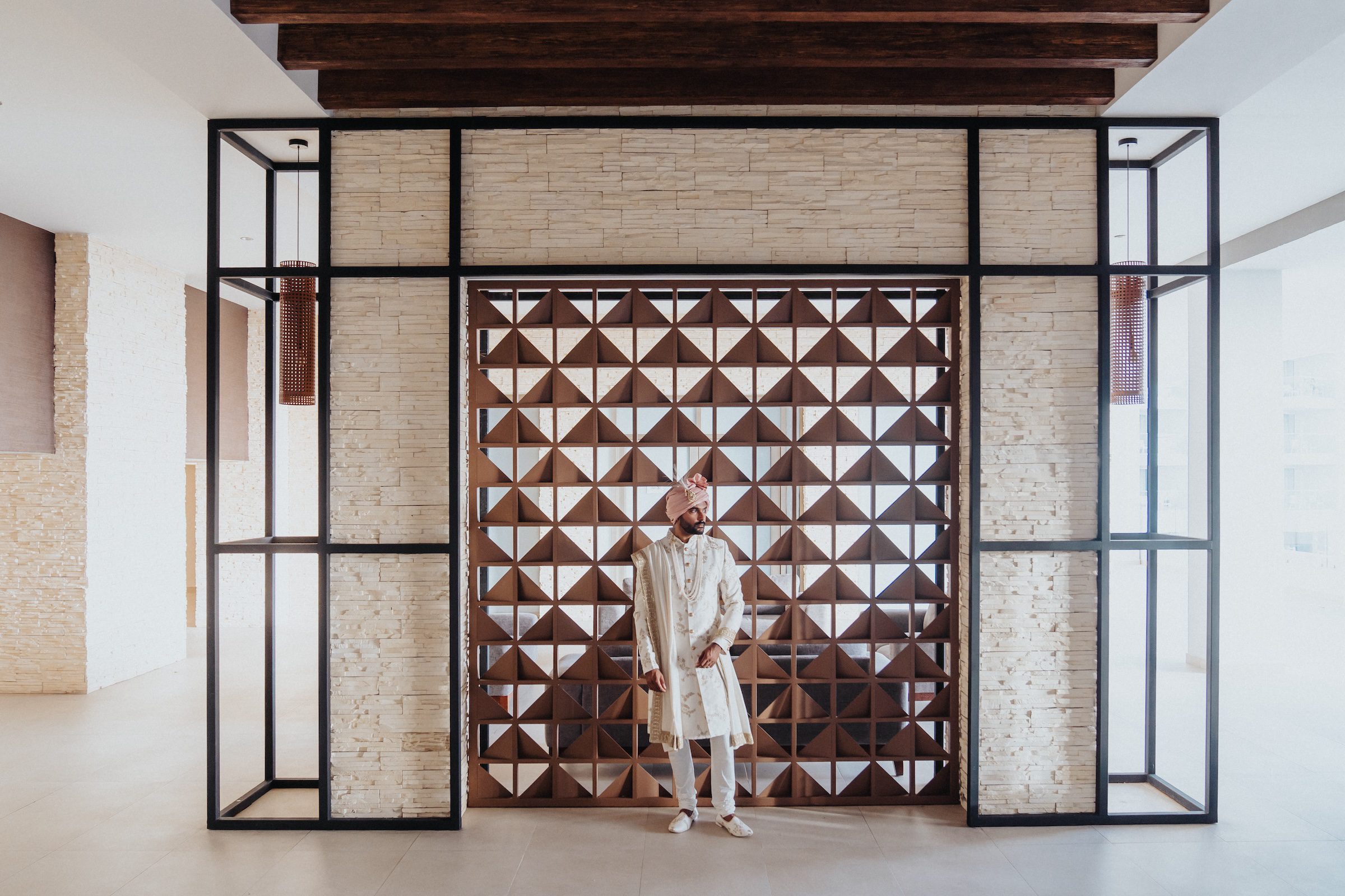 Indian wedding Royalton Splash Riviera Cancun Groom shoot P.taufiq