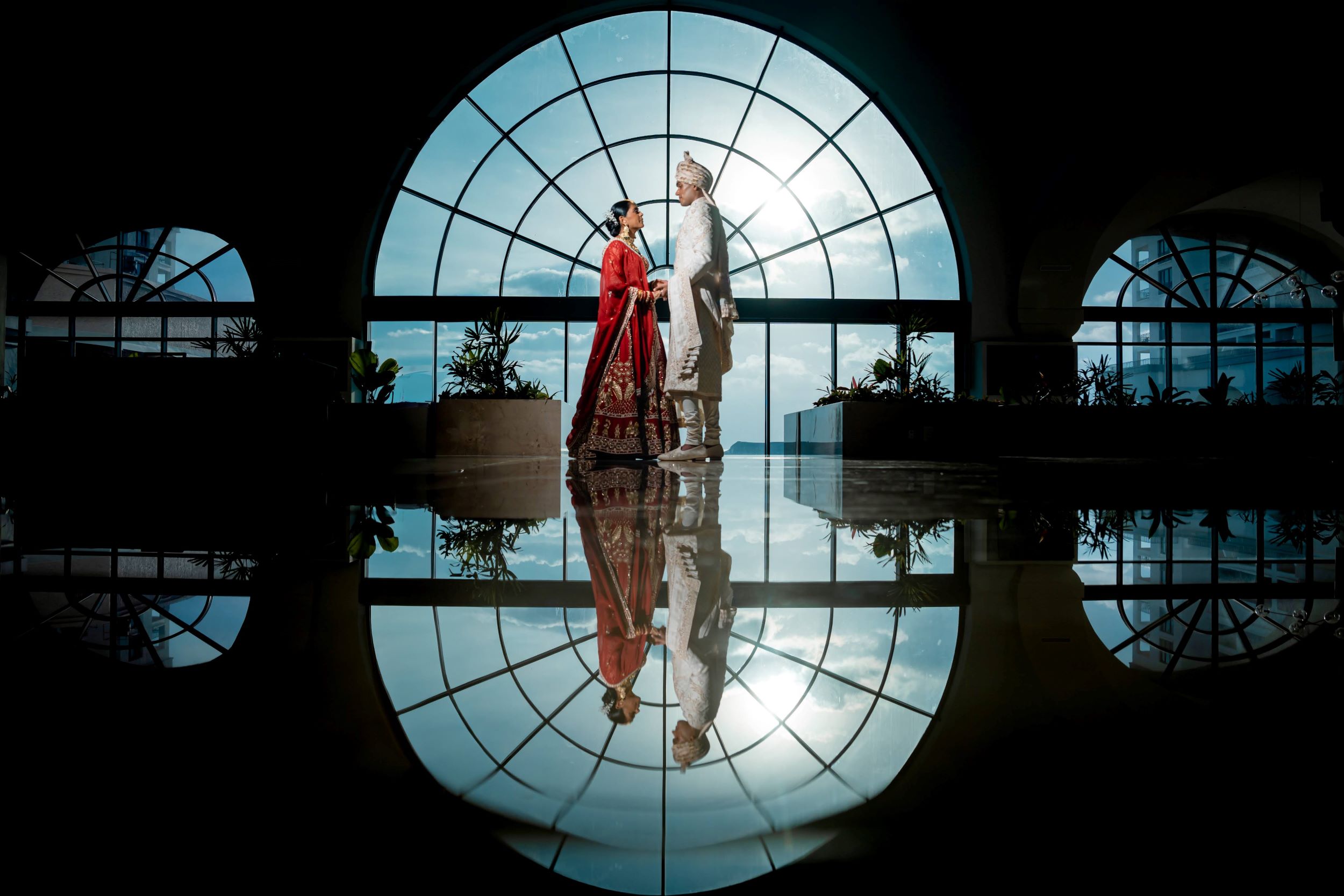 Luxury wedding decor by B3 Event Designs at Marriott Cancun Mexico – Captured by P. Taufiq Photography 15 7