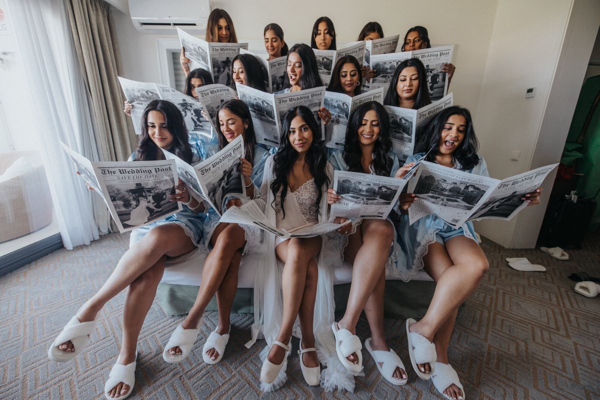 Ptaufiq Indian Destination Wedding Castell de Sant Marcal Barcelona Spain Serena and Manav Getting Ready 13