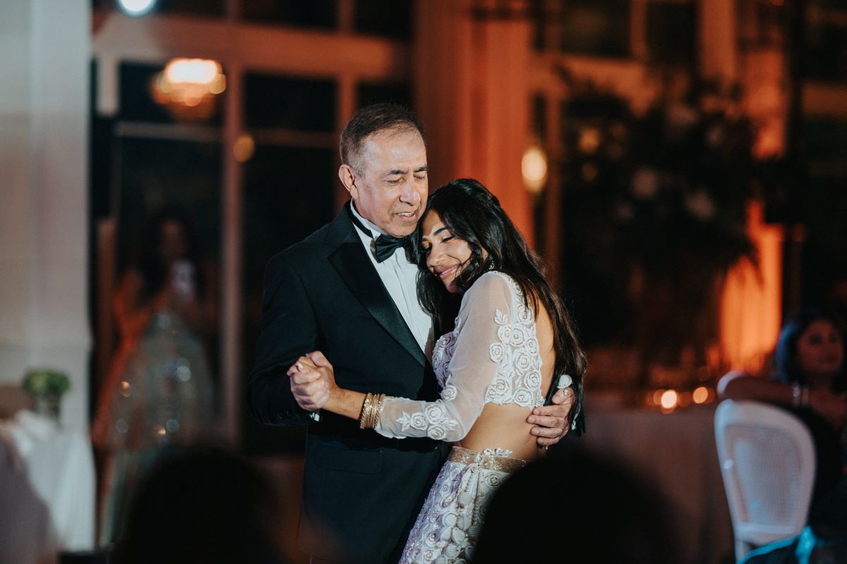 Ptaufiq Indian Destination Wedding Castell de Sant Marcal Barcelona Spain Serena and Manav Reception 15