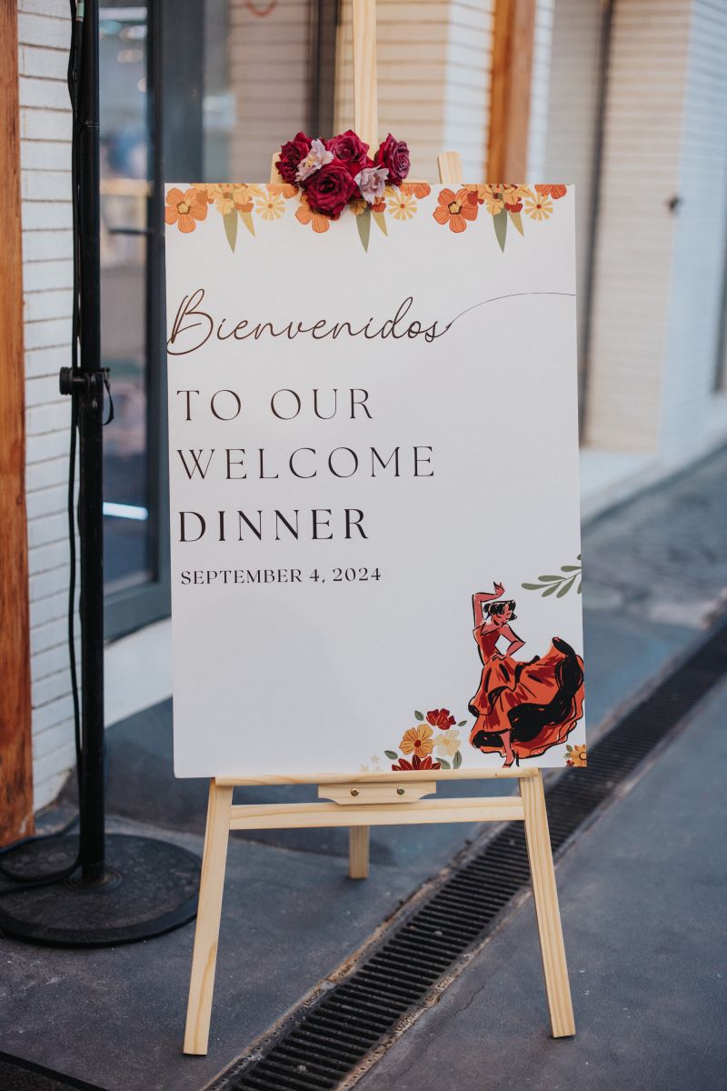 Ptaufiq Indian Destination Wedding Castell de Sant Marcal Barcelona Spain Serena and Manav Welcome Dinner 1