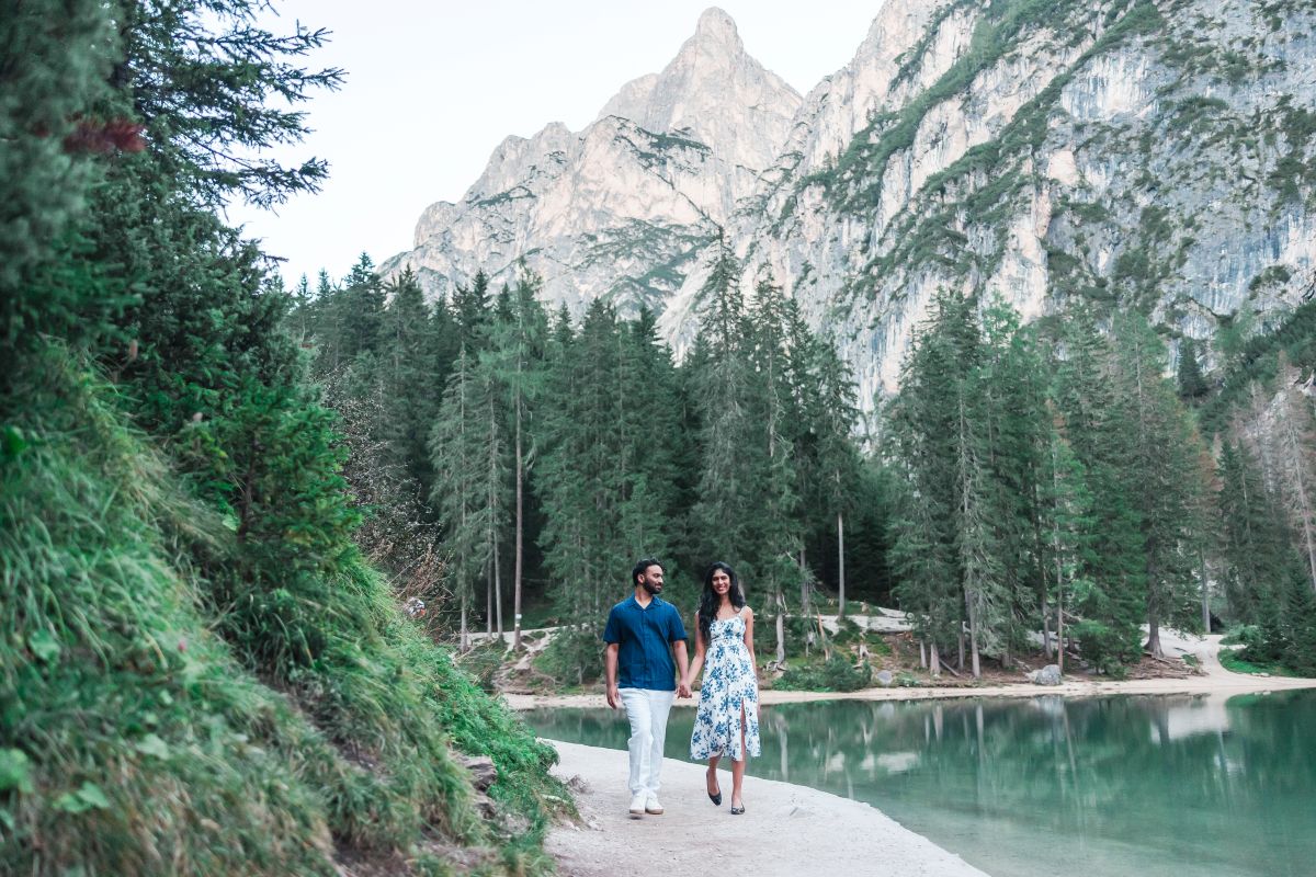 Ptaufiq Indian Wedding Engagement Shoot Dolomites Italy 4