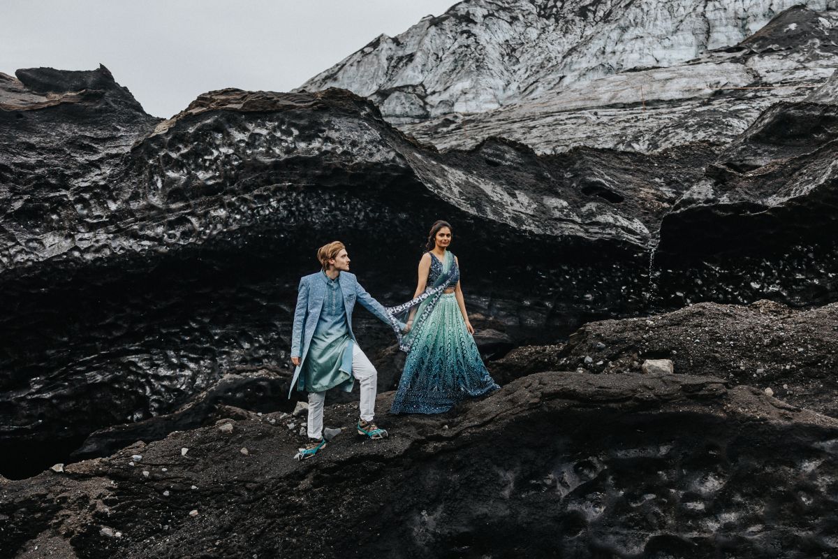 Ptaufiq Indian Wedding Engagement Shoot Iceland 16