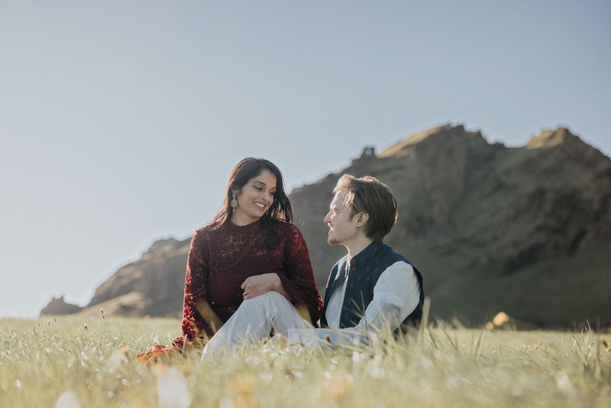 Ptaufiq Indian Wedding Engagement Shoot Iceland 18
