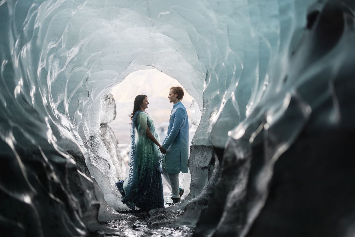 Ptaufiq Indian Wedding Engagement Shoot Iceland 4