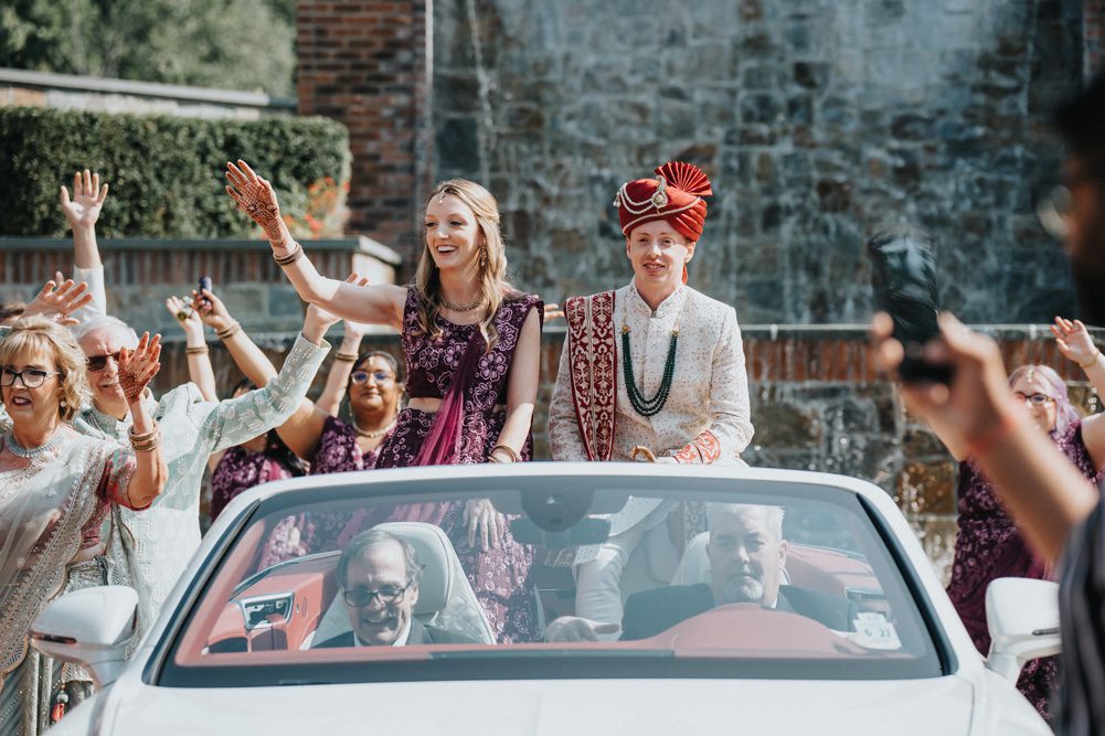 Rockleigh New Jersey Indian Fusion Wedding Ptaufiq Photography Baraat 4