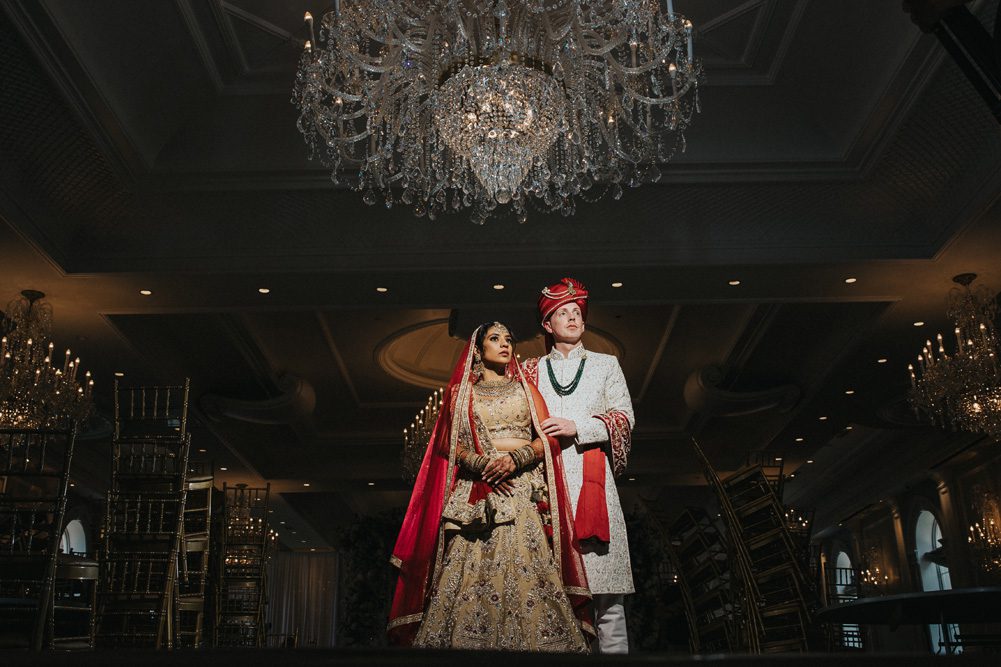 Rockleigh New Jersey Indian Fusion Wedding Ptaufiq Photography Ceremony 12
