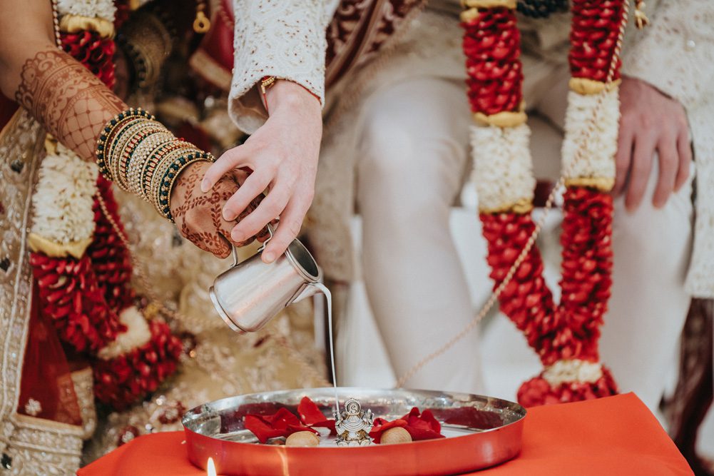 Rockleigh New Jersey Indian Fusion Wedding Ptaufiq Photography Ceremony 3