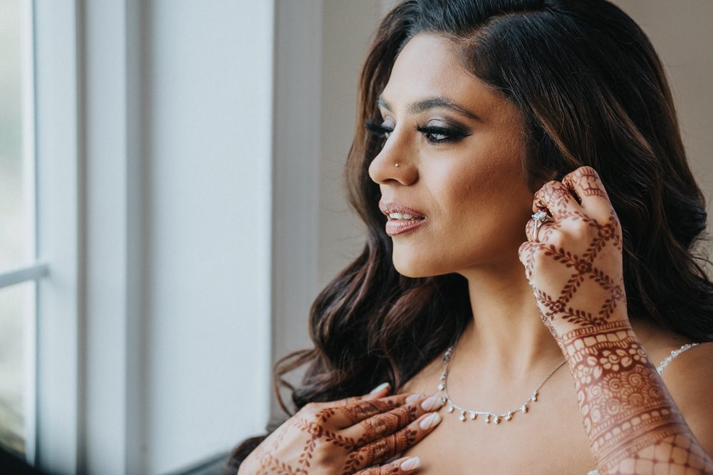 Rockleigh New Jersey Indian Fusion Wedding Ptaufiq Photography Preparation 9