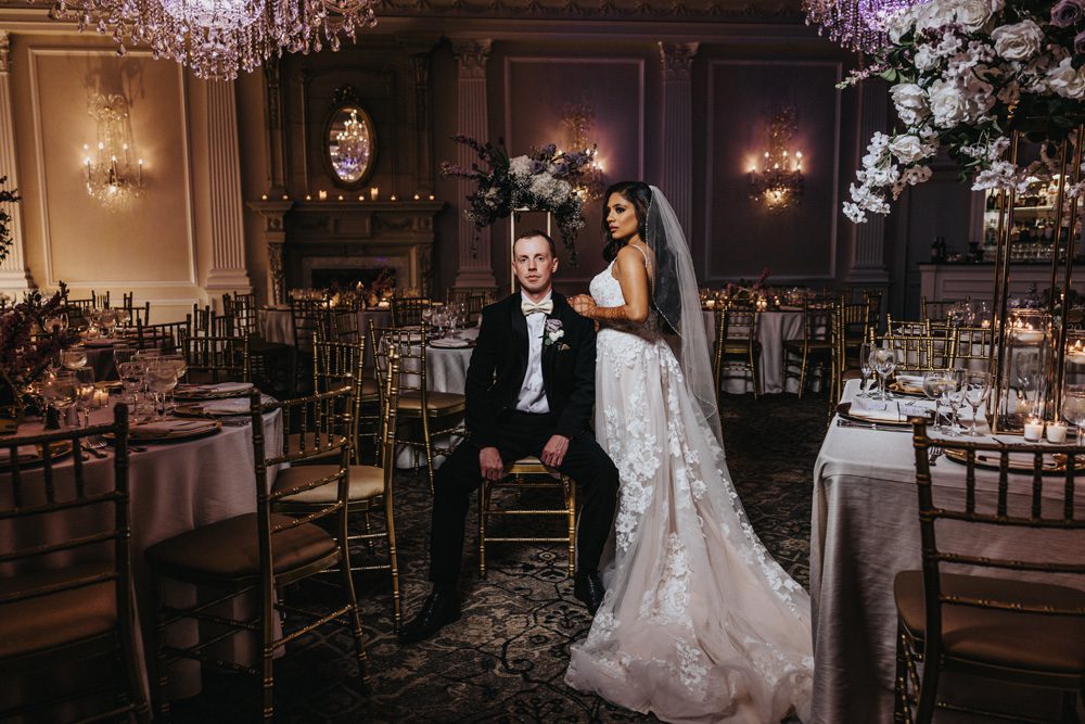 Rockleigh New Jersey Indian Fusion Wedding Ptaufiq Photography reception 4