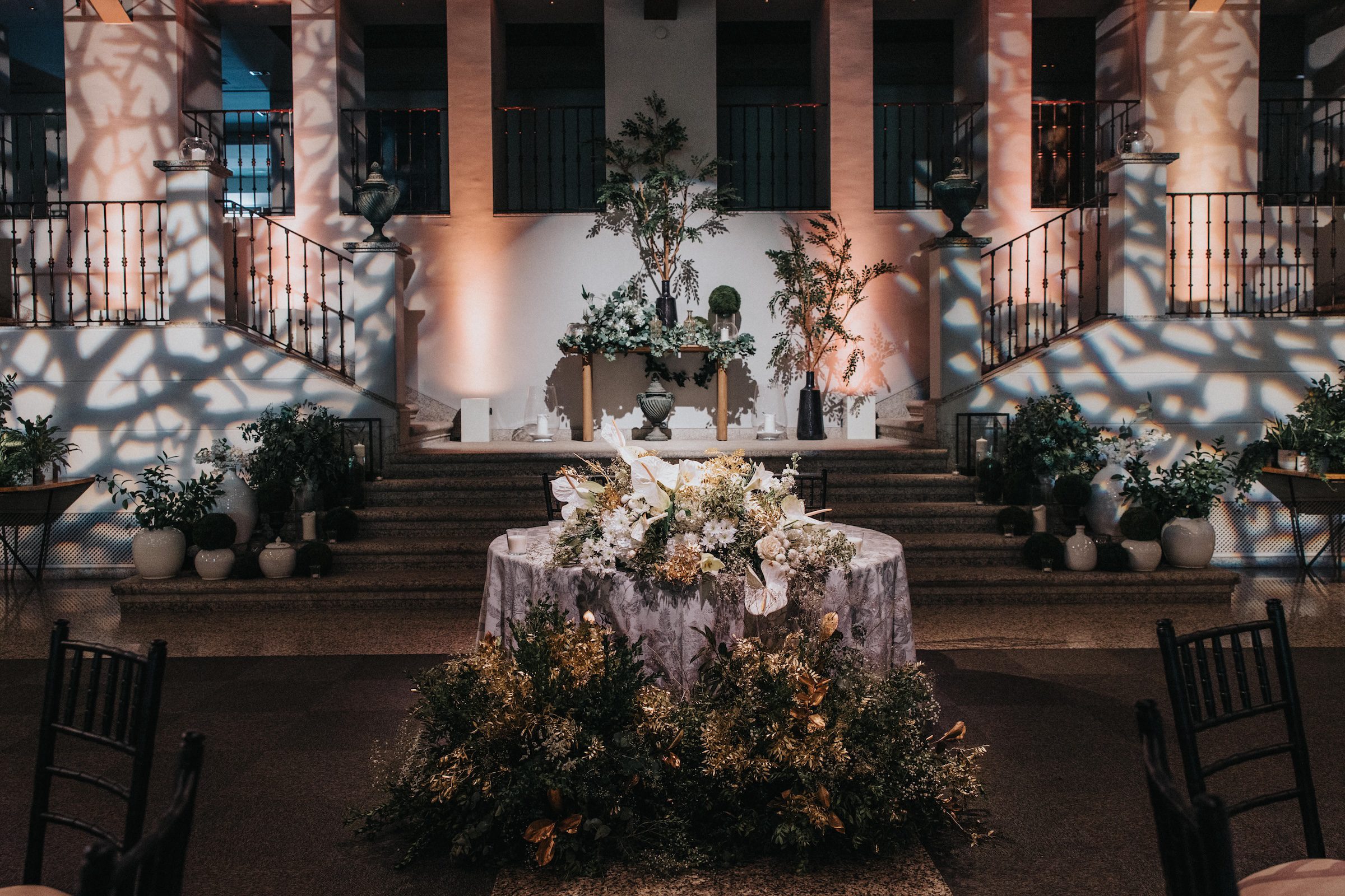 Rosewood Villa Magna Salamanca wedding decor