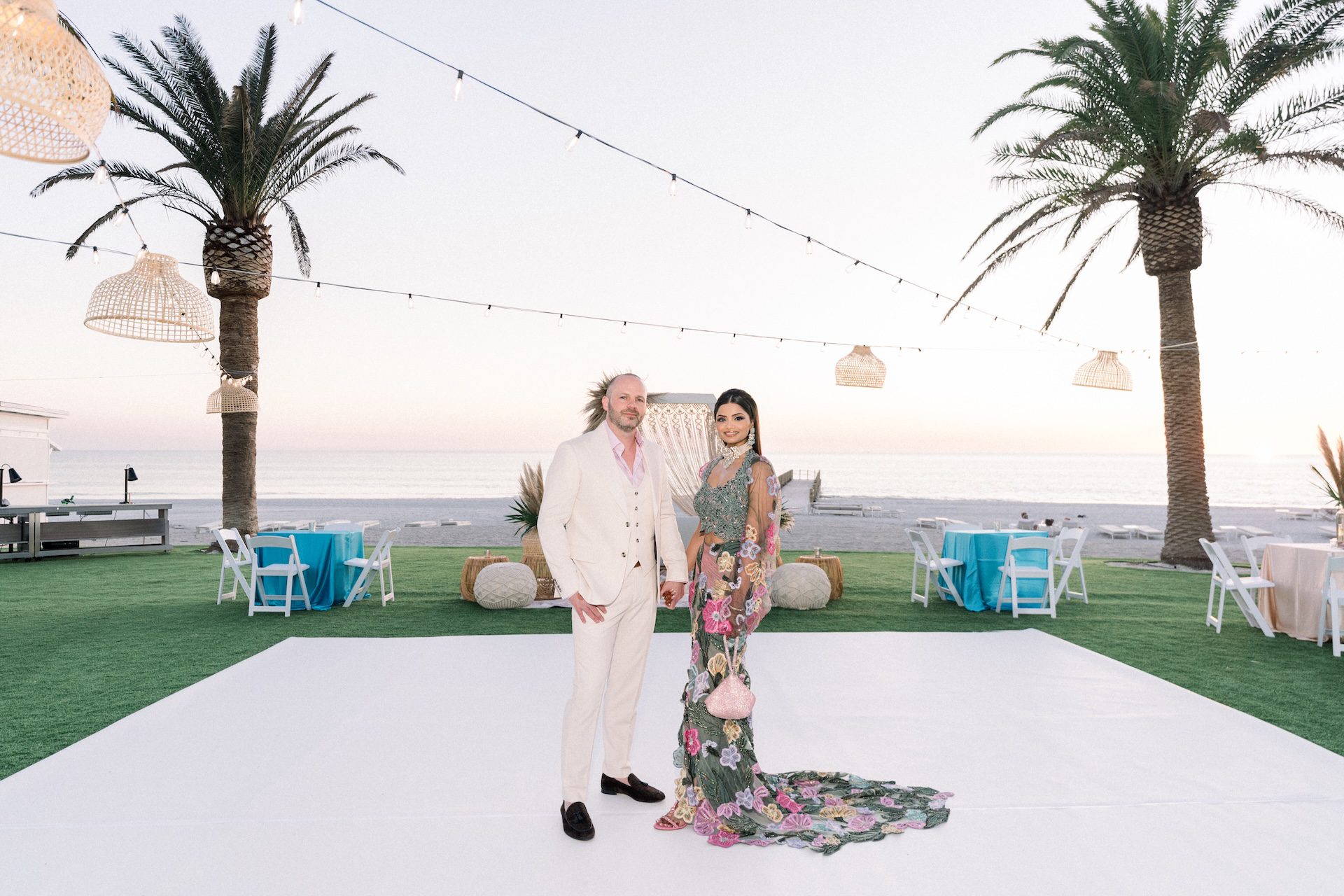 luxury wedding couple portrait romantic moment ptaufiq photography