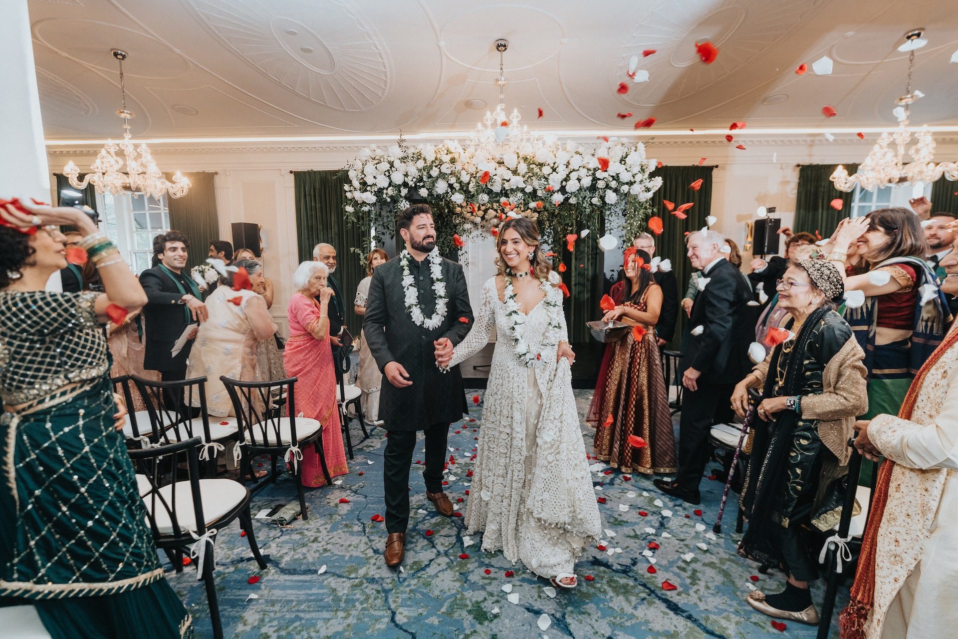 mint to be events bridal mandap design ptaufiq photography