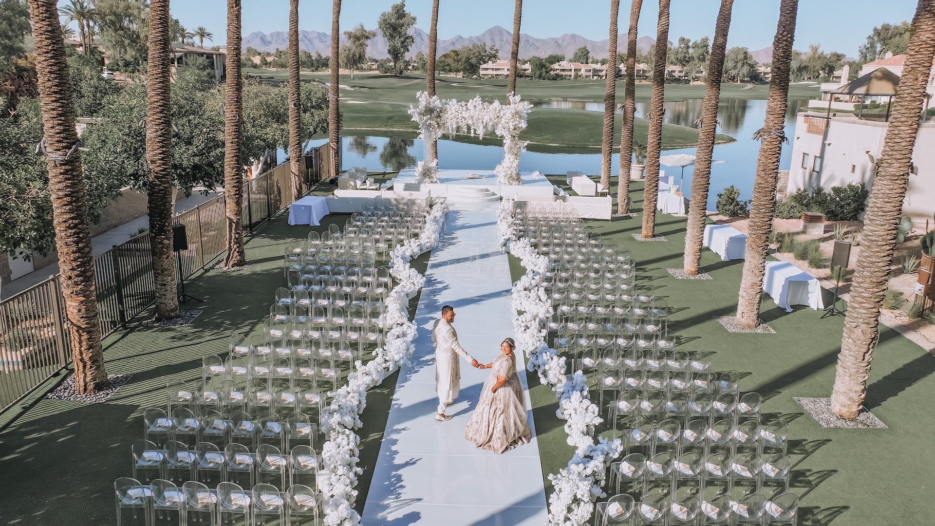 mint to be events luxury wedding stage decor ptaufiq photography