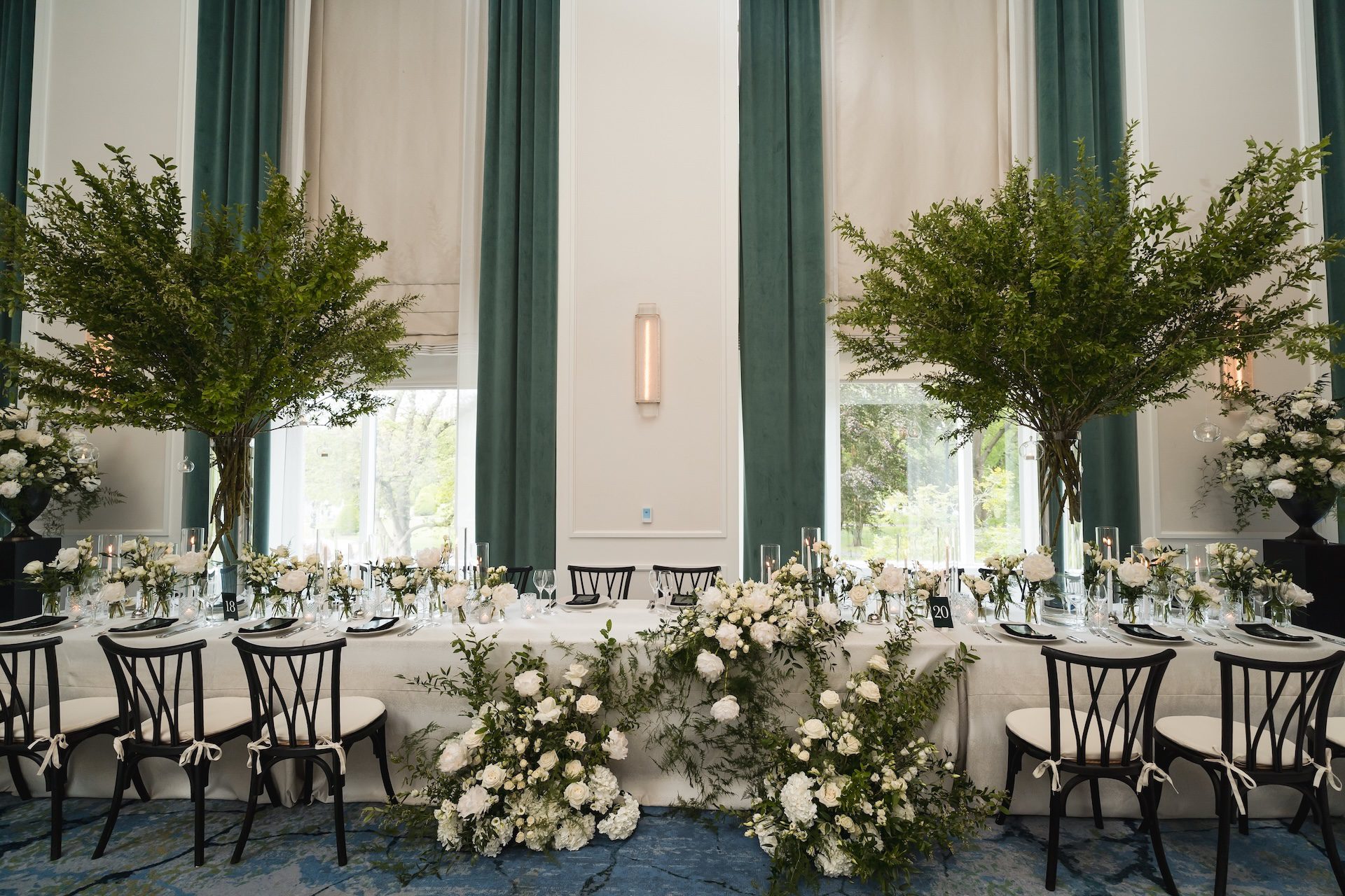 mint to be events wedding centerpiece decor ptaufiq photography