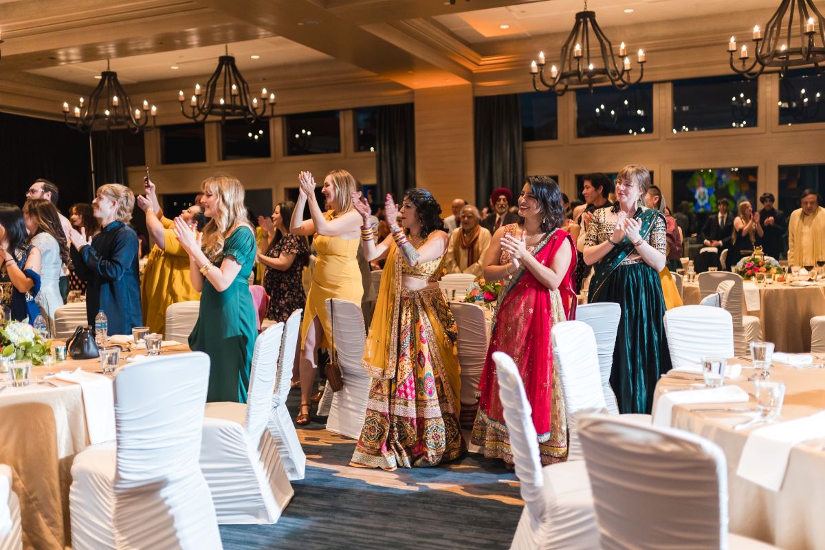 ptaufiq Indian wedding Beaver Creek Colorado Sangeet 3