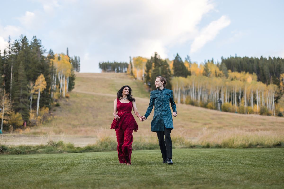 ptaufiq Indian wedding Beaver Creek Colorado Sangeet 7