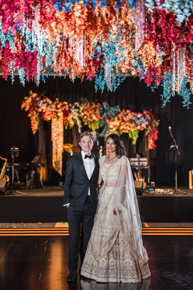 ptaufiq Indian wedding Beaver Creek Colorado reception 3