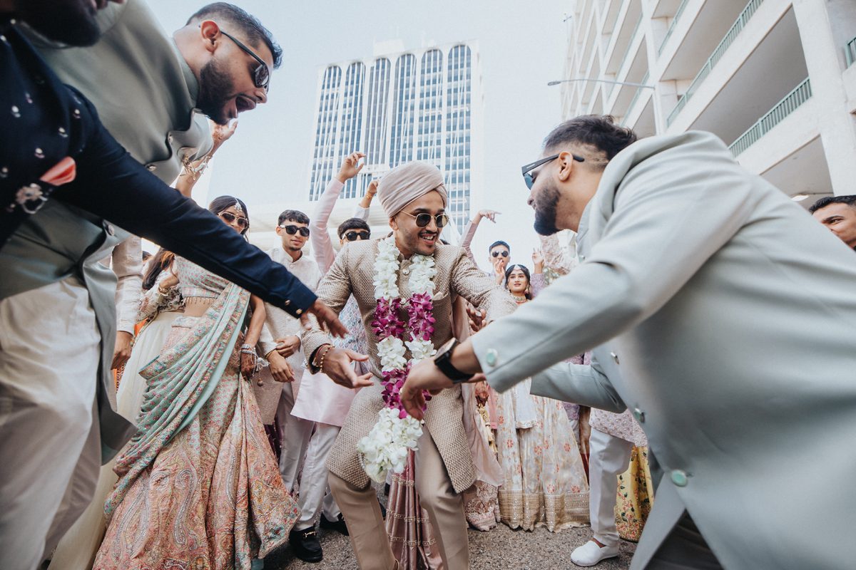 ptaufiq Indian wedding Dayton Arcade Events Ohio Baraat 10