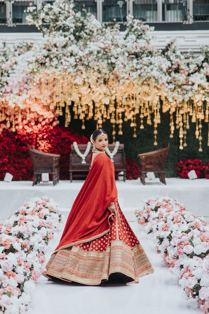 ptaufiq Indian wedding Dayton Arcade Events Ohio First Look 10