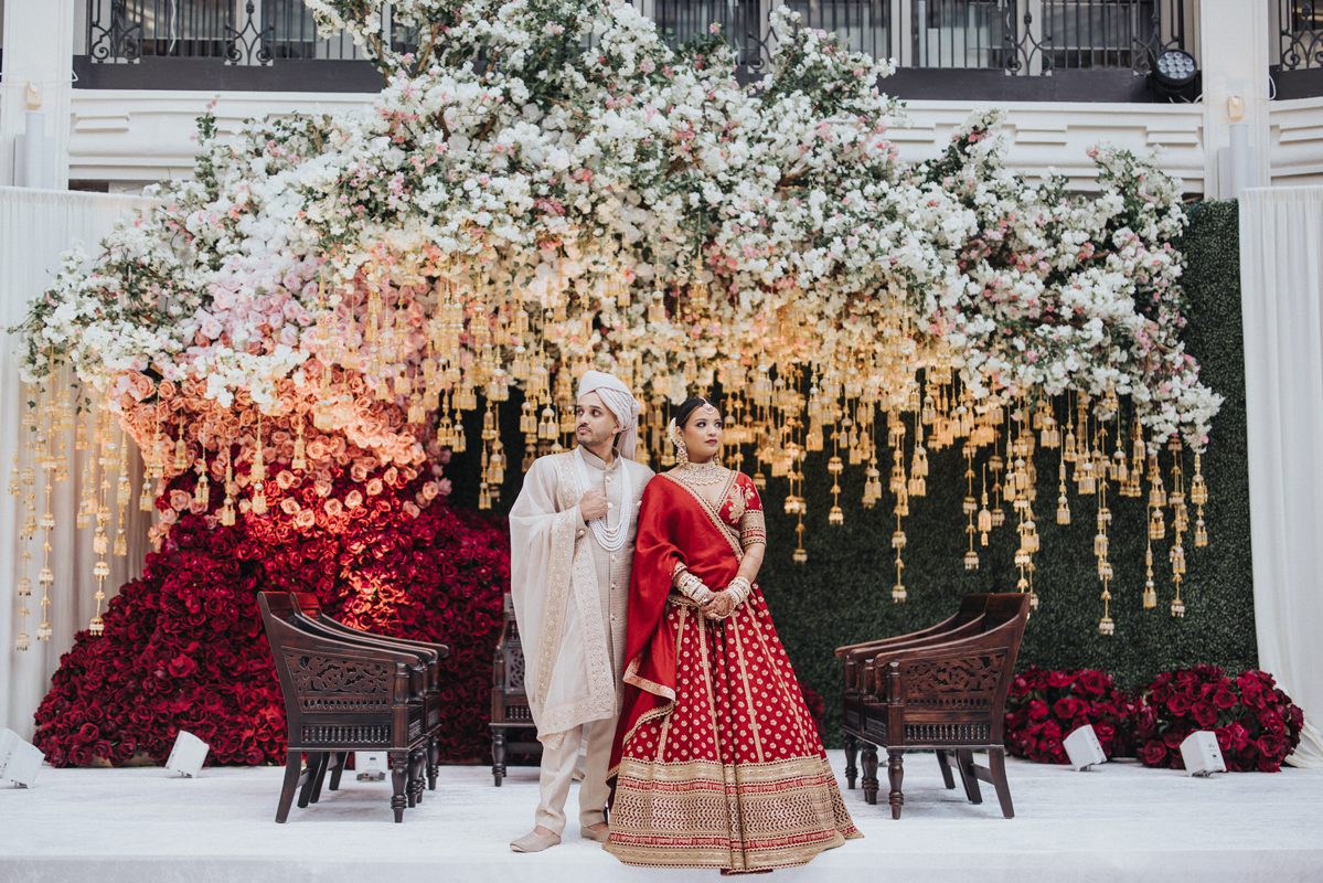 ptaufiq Indian wedding Dayton Arcade Events Ohio First Look 12