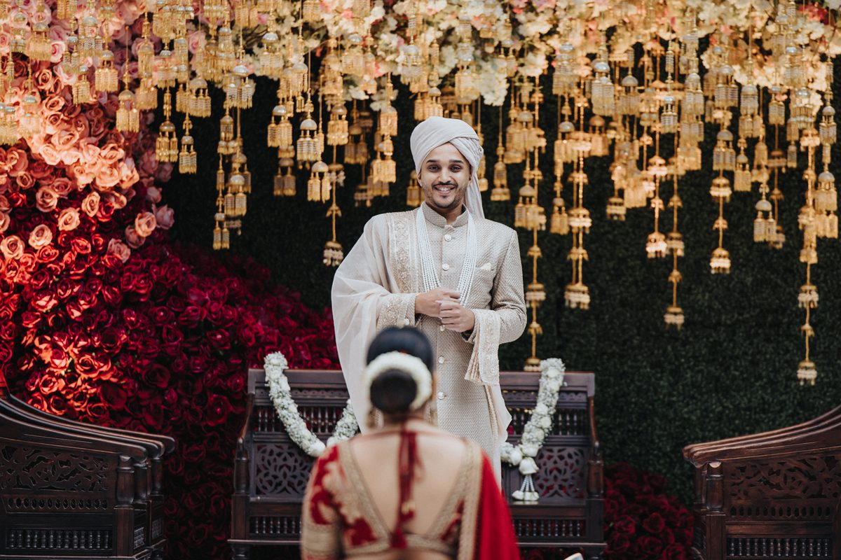 ptaufiq Indian wedding Dayton Arcade Events Ohio First Look 7