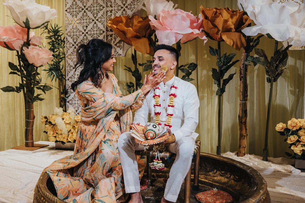ptaufiq Indian wedding Dayton Arcade Events Ohio Haldi 1