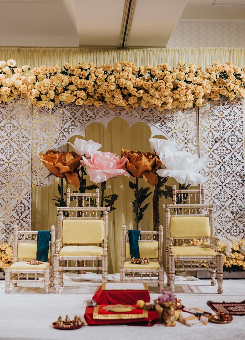 ptaufiq Indian wedding Dayton Arcade Events Ohio Haldi 10