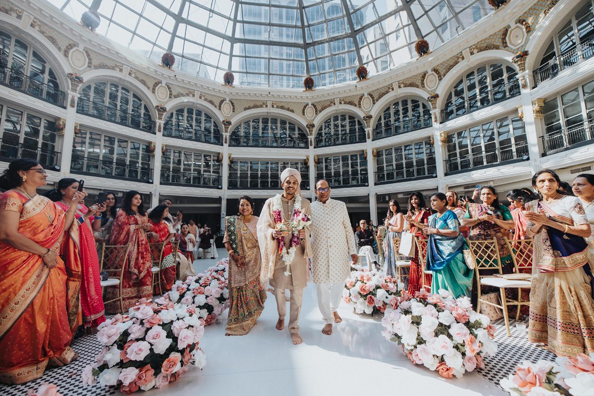 ptaufiq Indian wedding Dayton Arcade Events Ohio Wedding Ceremony 1