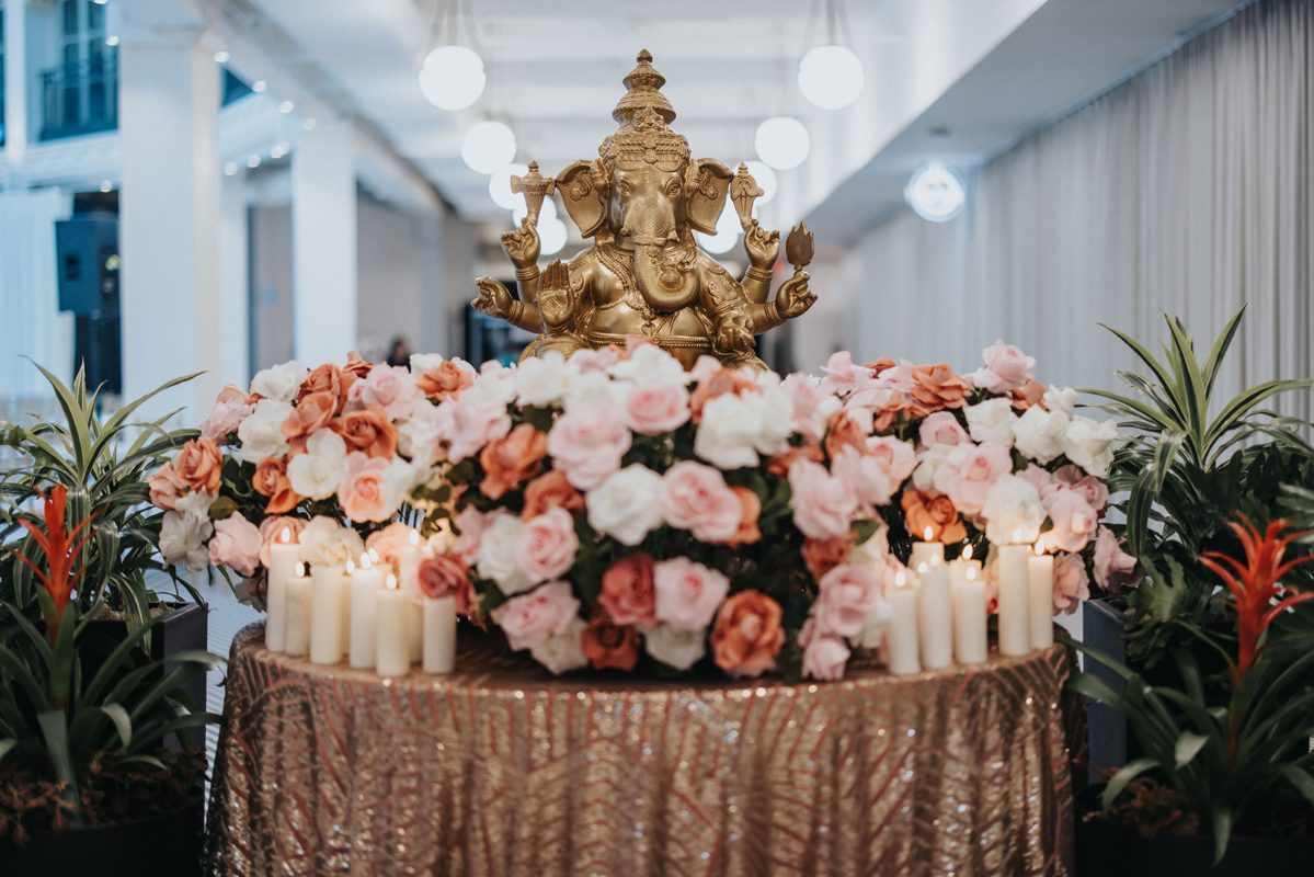 ptaufiq Indian wedding Dayton Arcade Events Ohio Wedding Decor 2