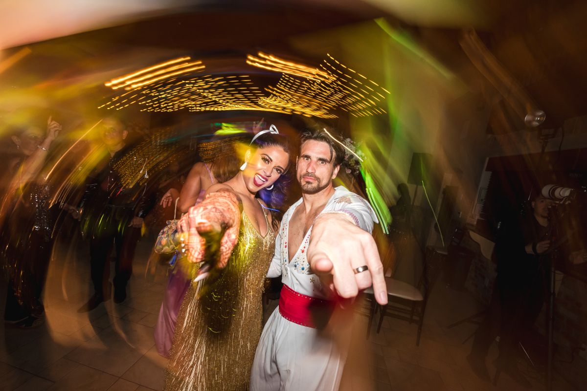 ptaufiq Indian wedding Della Terra Mountain Chateau Colorado reception 1