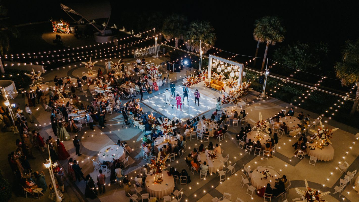 ptaufiq Indian wedding PGA National Resort in West Palm Beach Florida Sangeet 1