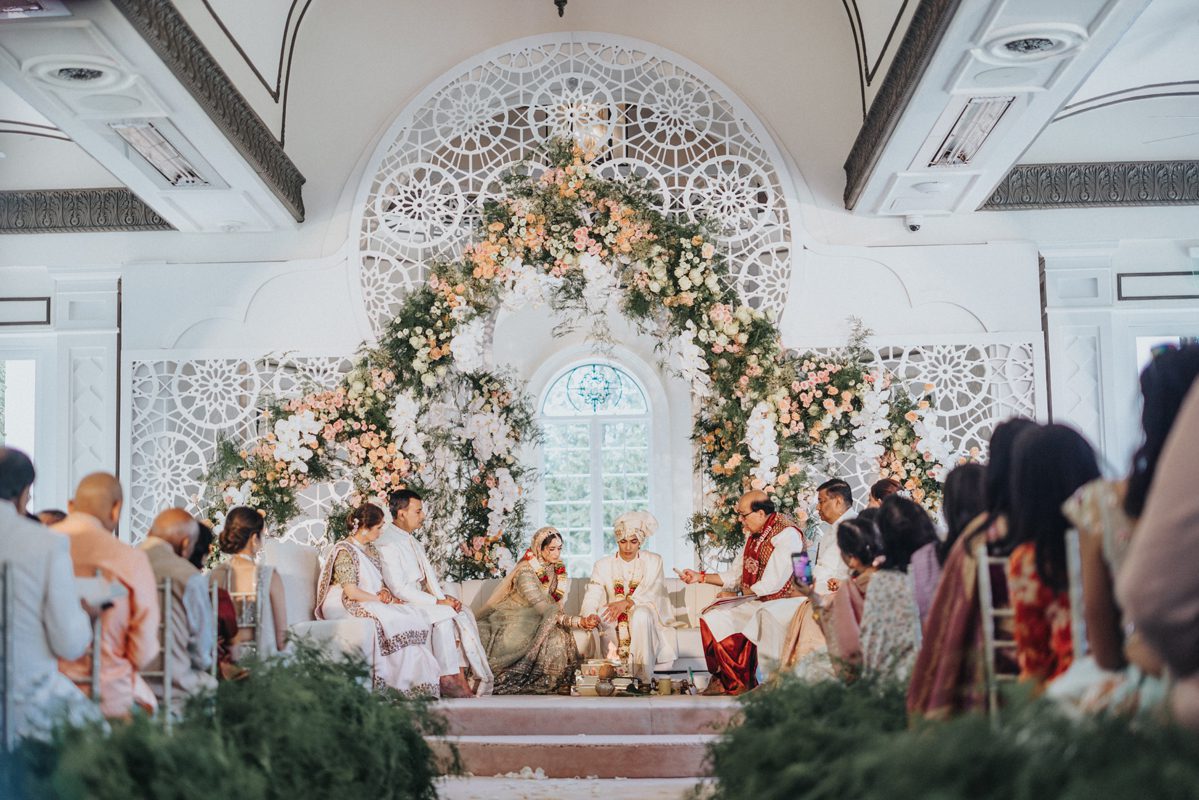 ptaufiq Indian wedding Shadowbrook at Shrewsbury New Jersey Ceremony 4