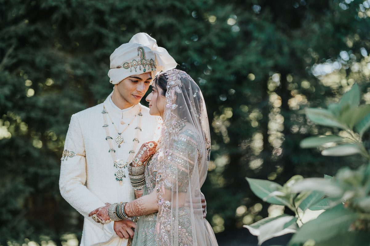 ptaufiq Indian wedding Shadowbrook at Shrewsbury New Jersey First Look 1