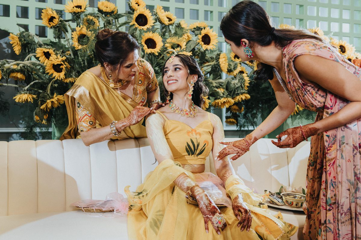 ptaufiq Indian wedding Shadowbrook at Shrewsbury New Jersey Haldi 2